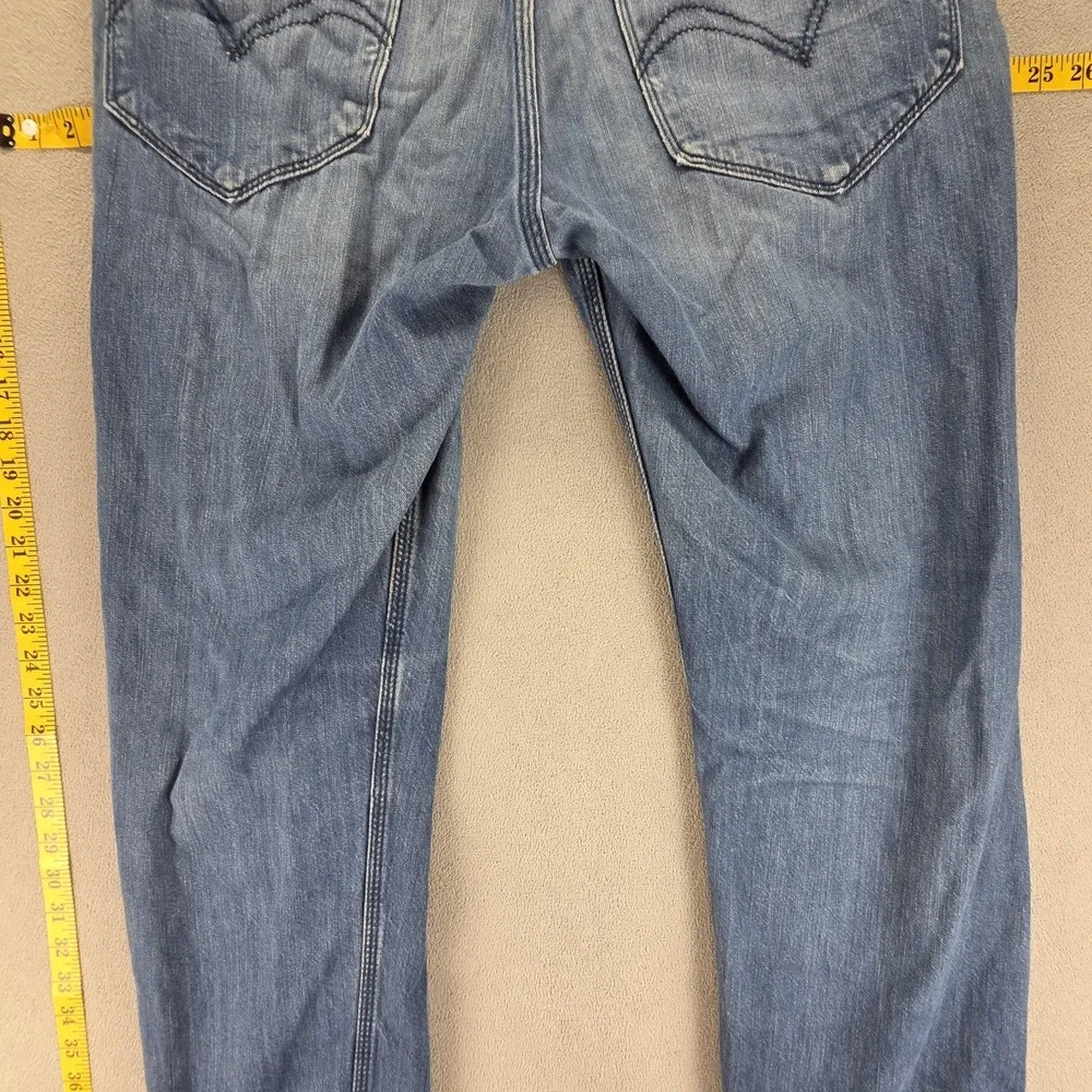 Vintage Levis Engineered Jeans Mens 34x34 Blue Buckle Back Button Fly